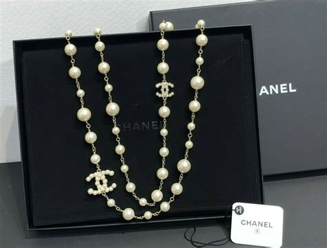 jimin chanel necklace|Chanel pearl necklace price.